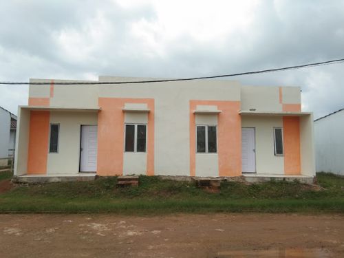 foto tampak rumah tipe Grand mutiara persada perumahan Grand mutiara persada