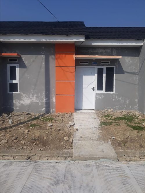 foto tampak rumah tipe 30/60 perumahan Bumi Indah Proklamasi