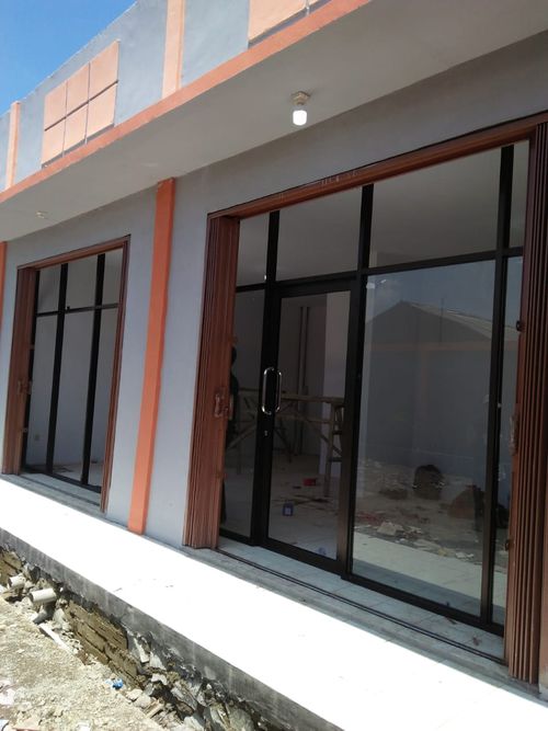 foto tampak rumah tipe 28/28 perumahan Bumi Indah Proklamasi