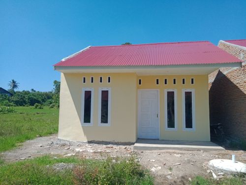 foto tampak rumah tipe 36 perumahan pinang baririk VII tahap 2