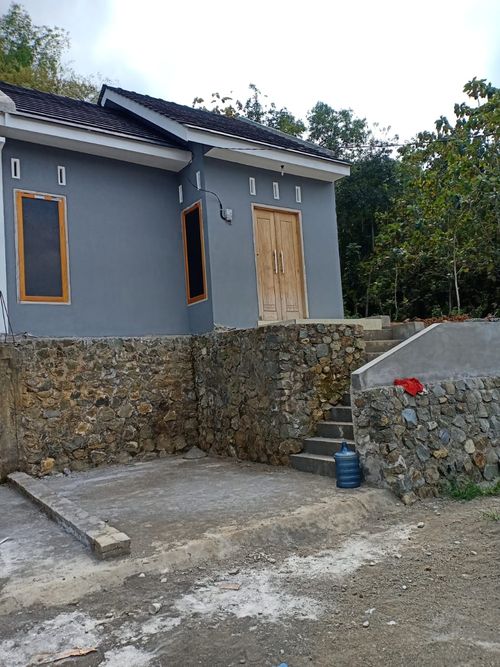foto tampak rumah tipe subsidi perumahan BMW ALEN - ALEN