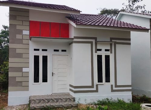 foto tampak rumah tipe 36 perumahan HOKILAND RESIDENCE