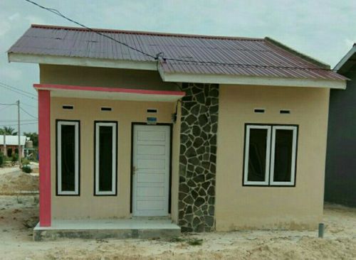 foto tampak rumah tipe 36/100 perumahan GRIYA SAKTI III