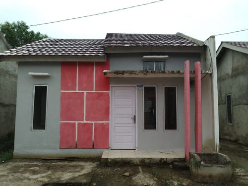 foto tampak rumah tipe 36/84 perumahan KIRANA RESIDENCE