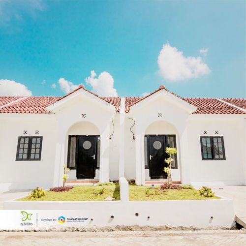 foto tampak rumah tipe CLUSTER SAFINA perumahan KOTA BARU KEANDRA 2