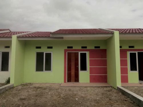 foto tampak rumah tipe T.36 LAMPU SATU INDAH perumahan Lampu Satu Indah 