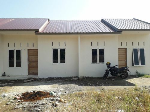 foto tampak rumah tipe SUBSIDI 36 perumahan TAMAN ANNAFRIS MILALA 2