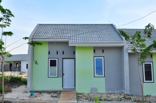 foto tampak rumah tipe 36/72 perumahan Perumahan Griya Widengan Indah