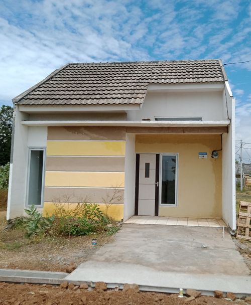foto tampak rumah tipe 30/66 perumahan PERUMAHAN GRAHA MULIA