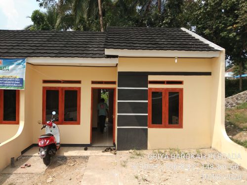 foto tampak rumah tipe 33/72 perumahan GRIYA BAROKAH PERSADA