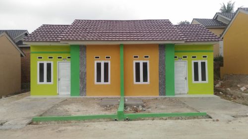 foto tampak rumah tipe 36/84 perumahan INARA RESIDENCE