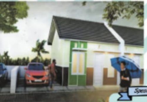 foto tampak rumah tipe 30/60 perumahan Graha sakinah