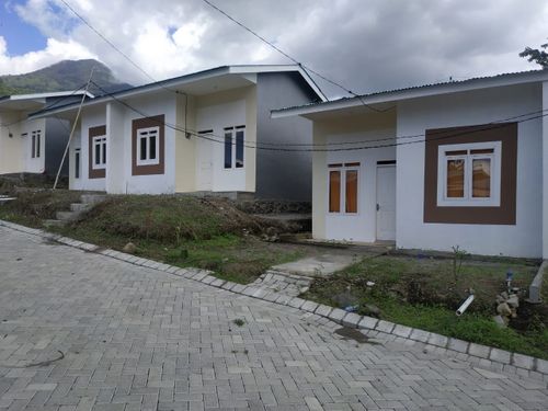foto tampak rumah tipe 36 perumahan HOMELAND RESIDENCE