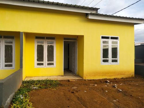 foto tampak rumah tipe 36/73 perumahan Green Cakra Hidayat Parangbanoa