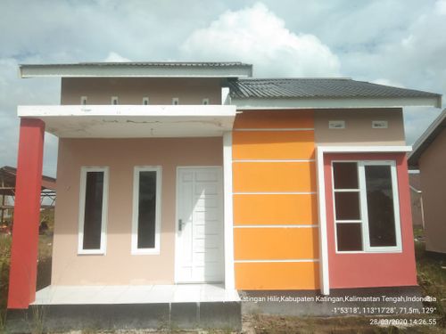 foto tampak rumah tipe Rumah Tapak perumahan Griya Satya Bhayangkara