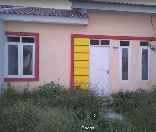 foto tampak rumah tipe 36/60 perumahan CAHAYA DARUSSALAM 2