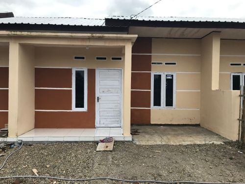 foto tampak rumah tipe 36/72 perumahan SAMIL RESIDENCE