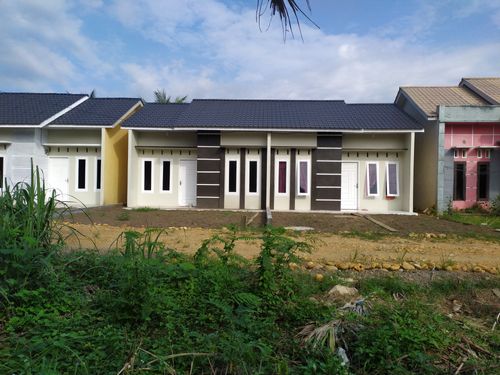 foto tampak rumah tipe 36/87 perumahan Bintang Asri