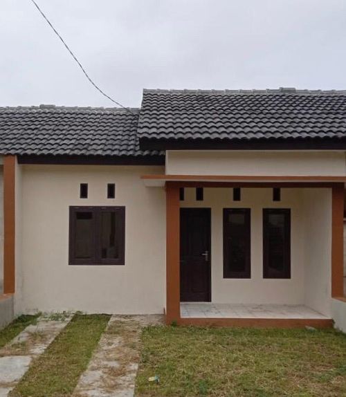 foto tampak rumah tipe 36/66 perumahan BEBER GRAND ESTATE