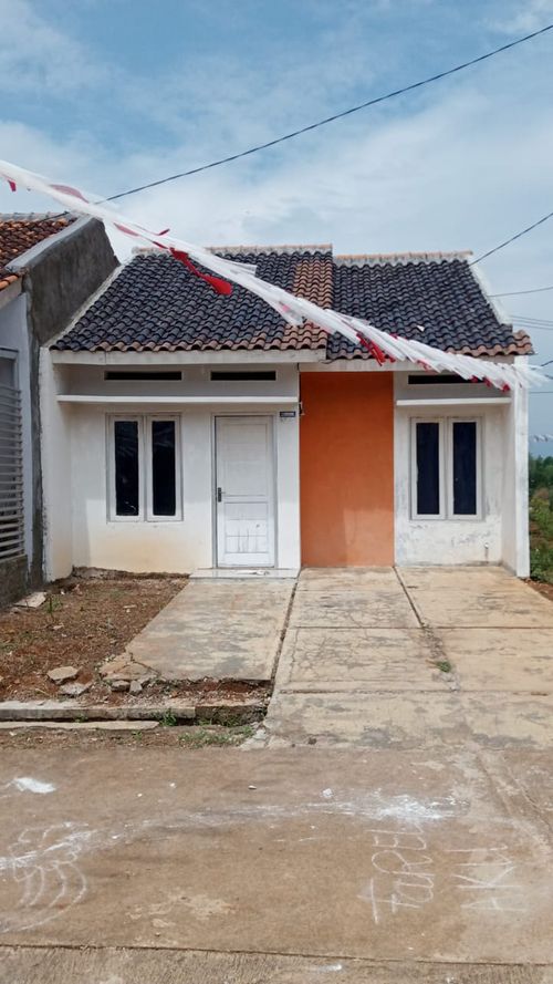 foto tampak rumah tipe Rumah Tapak 45/72 perumahan Perumahan Griya Asri Kalijati