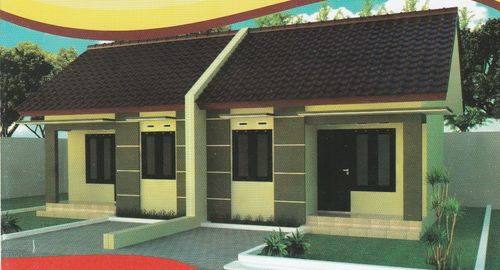 foto tampak rumah tipe 27 perumahan CITRA BUKIT SERUMBUNG