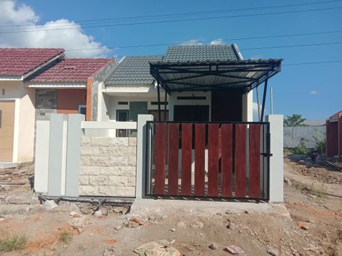 foto tampak rumah tipe 27+ perumahan QUEEN GARDENIA 2