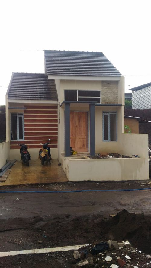 foto tampak rumah tipe 36 perumahan BUMI PODO RUKUN