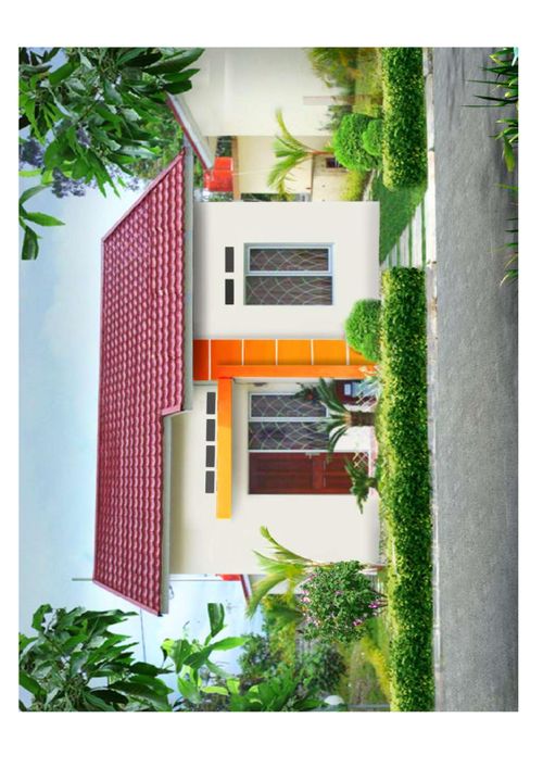foto tampak rumah tipe T.60 PONDOK AMOR INDAH perumahan Pondok Amor Indah