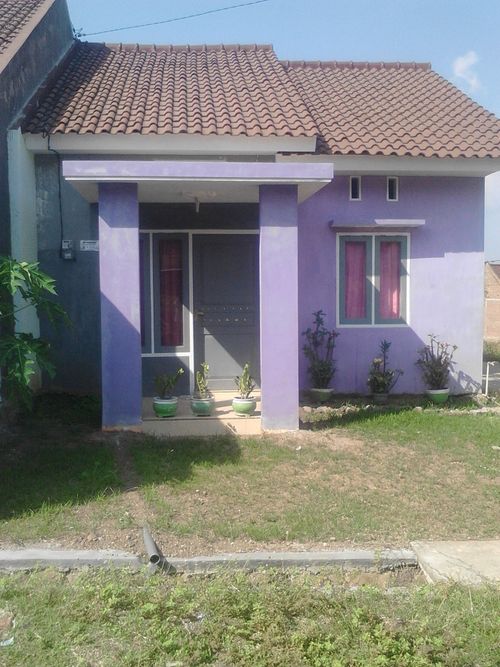 foto tampak rumah tipe 36/84 perumahan Puri Gading Mas Permai