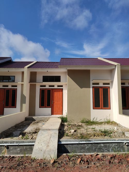 foto tampak rumah tipe 36A perumahan Griya Cipta Persada