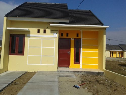 foto tampak rumah tipe RUMAH SUBSIDI perumahan BUMI DERMAYU INDAH