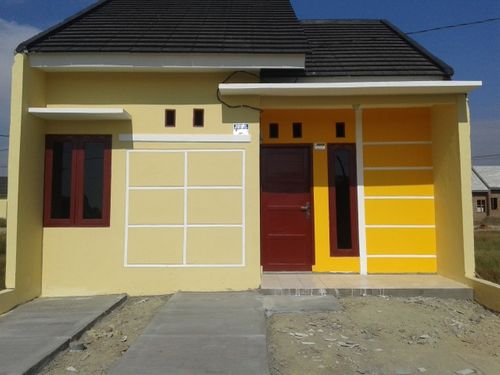 foto tampak rumah tipe RUMAH SUBSIDI perumahan BUMI DERMAYU INDAH