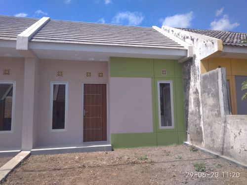 foto tampak rumah tipe 24 A perumahan GRAHA CITRA MAS