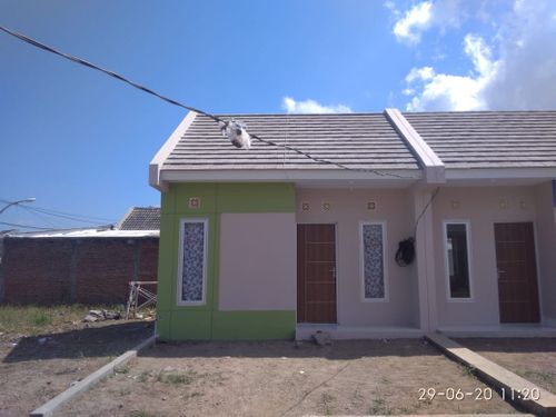 foto tampak rumah tipe 24 B perumahan GRAHA CITRA MAS
