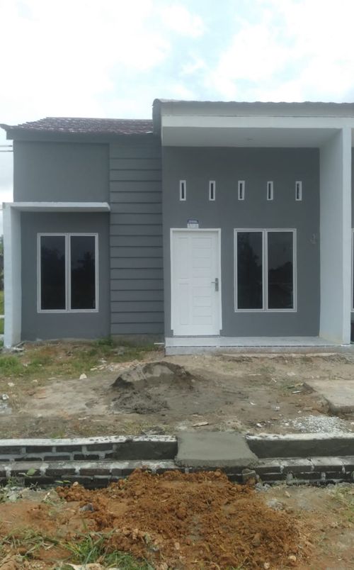 foto tampak rumah tipe 36 perumahan Perumahan Serdang Indah