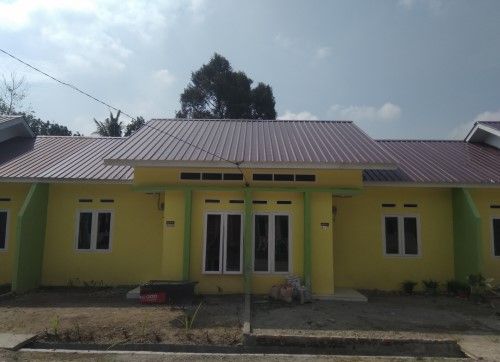 foto tampak rumah tipe 36 perumahan Villa Widya Asri