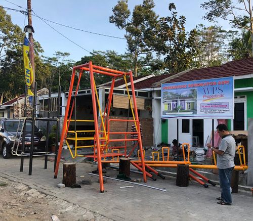 foto tampak rumah tipe 30/68 perumahan SOMOKATON ASRI