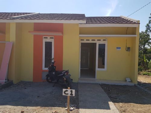 foto tampak rumah tipe 30/69 perumahan SOMOKATON ASRI