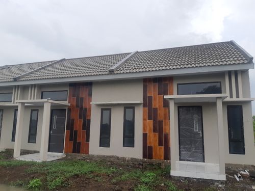 foto tampak rumah tipe 30 perumahan GRAND PERMATA AJUNG