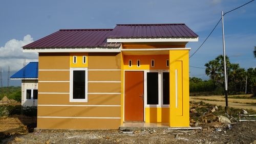 foto tampak rumah tipe 36 perumahan SEJAHTERA LAND OETALU