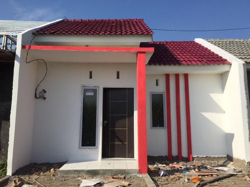 foto tampak rumah tipe 30/60 perumahan DJAWAKARYA RESIDENCE