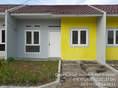 foto tampak rumah tipe RS 30/60 perumahan Ciujung Indah