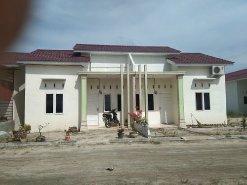 foto tampak rumah tipe 36 perumahan SHA PERMAI 1