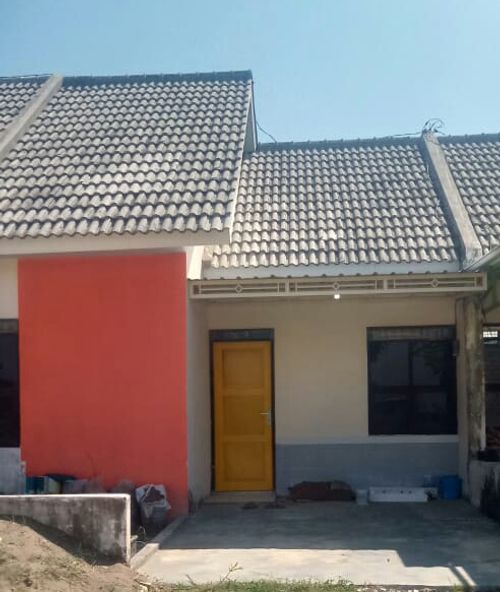 foto tampak rumah tipe 36/90 perumahan GRAHA UTAMA TOBO RESIDENCE