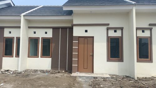 foto tampak rumah tipe 29/60 perumahan Taman Kertamukti Residence