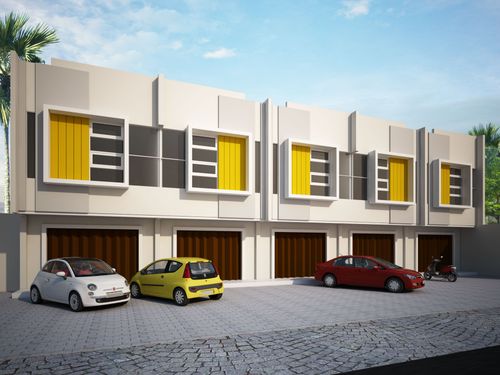 foto tampak rumah tipe RUKO perumahan Royal City Residence