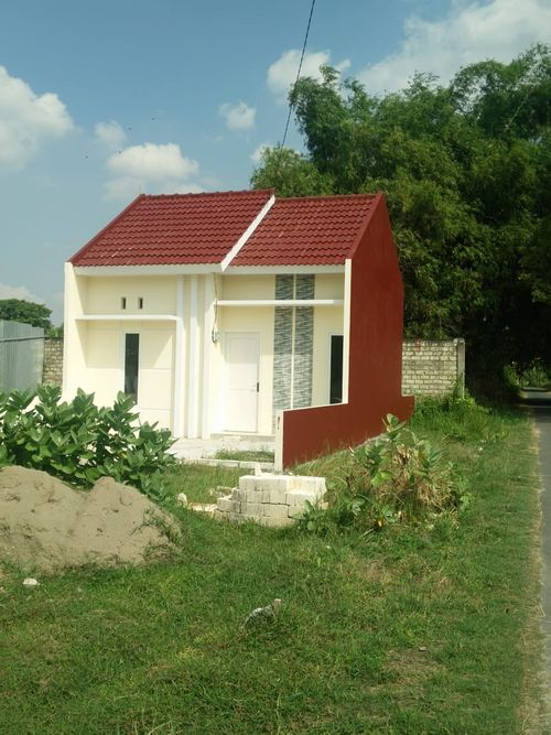 foto tampak rumah tipe 30 perumahan PERUMAHAN MUTIARA JAYA 2