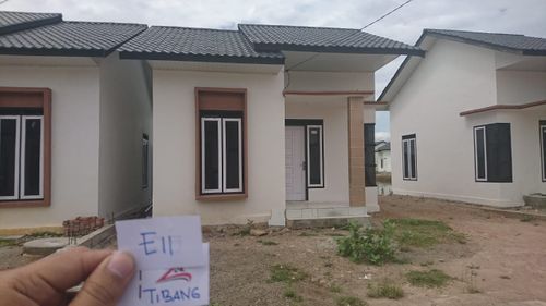 foto tampak rumah tipe 36 perumahan SAMUDRA INDAH TIBANG