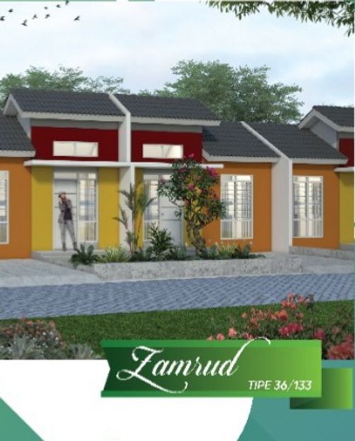 foto tampak rumah tipe JAMBRUD perumahan pesona alpen meulaboh
