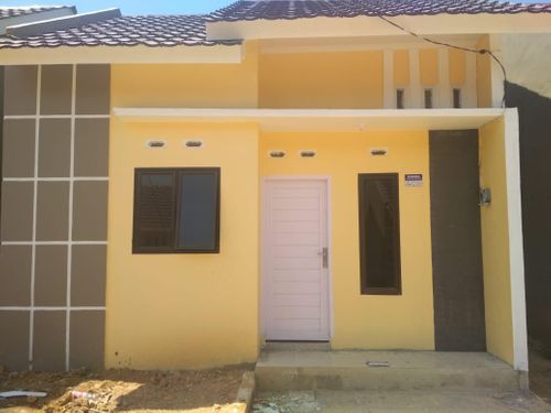 foto tampak rumah tipe 36 perumahan Taman Jagung Residence 12